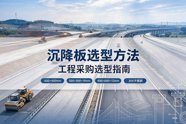 息烽沉降板选择方法