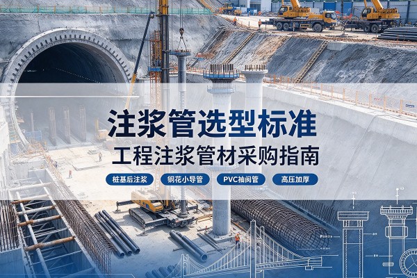 息烽注浆管选型标准